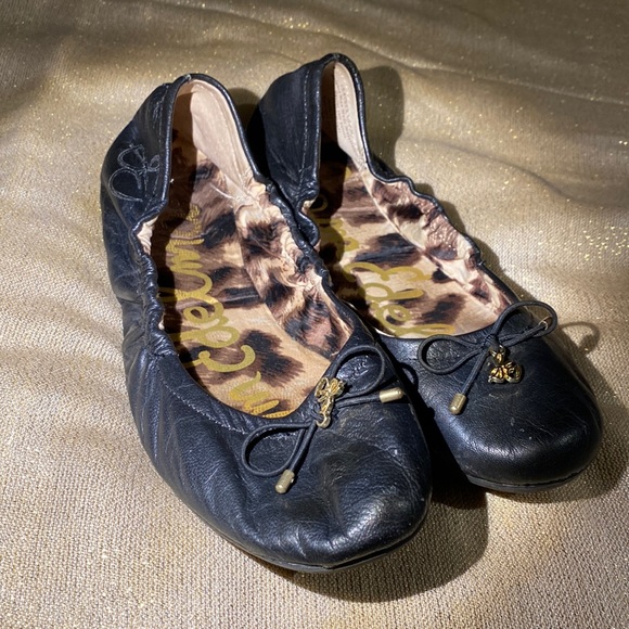 sam edelman “felicia” leather ballet flats, US 5M - Picture 2 of 3